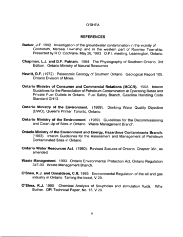 Environmental Aspects of Pembina's Purchase of Telesis Page 9
