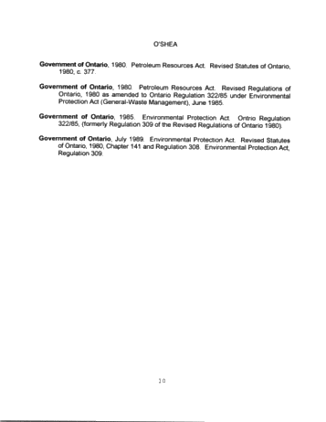 Environmental Aspects of Pembina's Purchase of Telesis Page 10