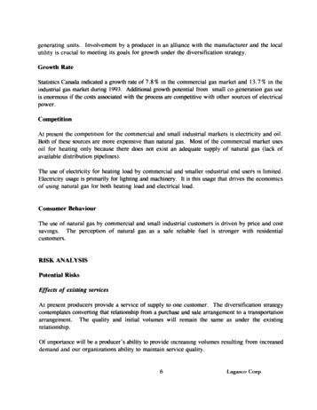 Marketing Ontario Gas; A Producer's Perspective Page 6