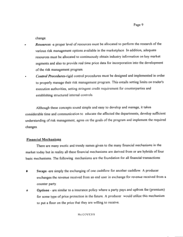 Risk Management Overview Page 9