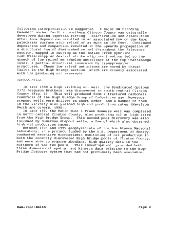 Microseismicity, New Tool for Fractured Reservoir Mapping Page 2