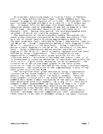 Microseismicity, New Tool for Fractured Reservoir Mapping Page 7