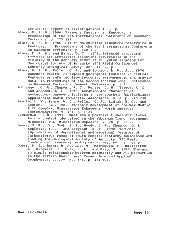 Microseismicity, New Tool for Fractured Reservoir Mapping Page 10