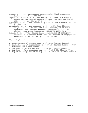 Microseismicity, New Tool for Fractured Reservoir Mapping Page 13