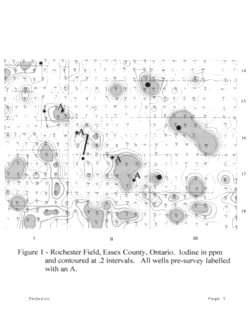 Evaluation of Ordovician and Cambrian Reservoirs of Southern Michigan and Ontario Using Surface Geochemical Methods Page 5