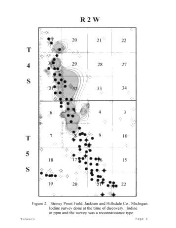 Evaluation of Ordovician and Cambrian Reservoirs of Southern Michigan and Ontario Using Surface Geochemical Methods Page 6