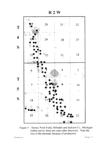 Evaluation of Ordovician and Cambrian Reservoirs of Southern Michigan and Ontario Using Surface Geochemical Methods Page 7