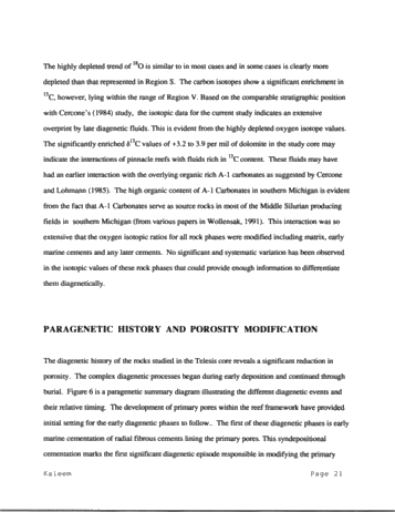 Role of Carbonate Diagenesis and Halite Plugging on the Reservoir Quality of Middle Silurian Reefal Dolomites Page 21