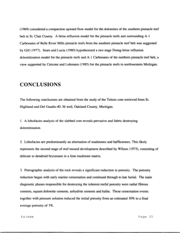 Role of Carbonate Diagenesis and Halite Plugging on the Reservoir Quality of Middle Silurian Reefal Dolomites Page 25