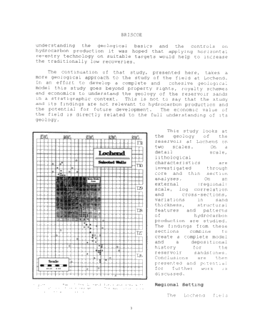 Geological Study of the Cardium "BSandstones at Lochend Page 3