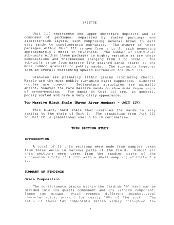 Geological Study of the Cardium "BSandstones at Lochend Page 7