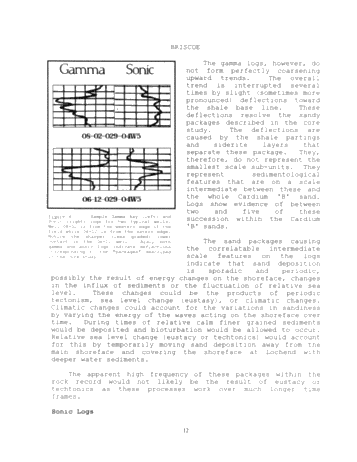Geological Study of the Cardium "BSandstones at Lochend Page 11