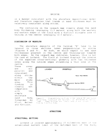 Geological Study of the Cardium "BSandstones at Lochend Page 15