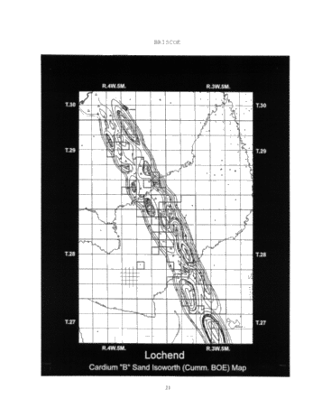 Geological Study of the Cardium "BSandstones at Lochend Page 20