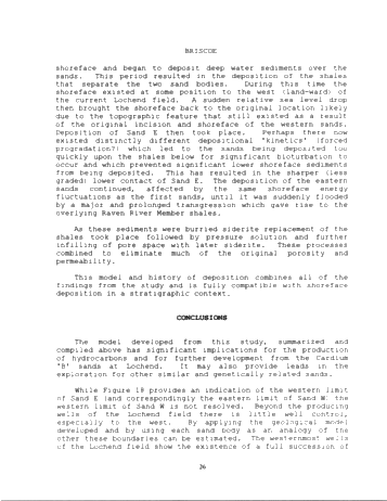 Geological Study of the Cardium "BSandstones at Lochend Page 25
