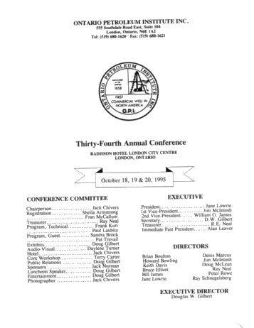 Thirty-Fourth Annual Conference Page 1