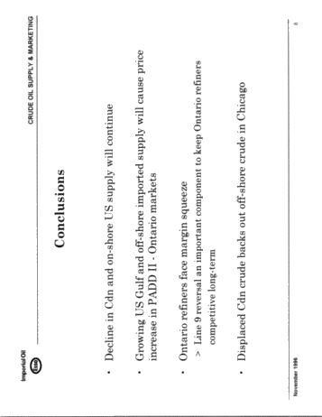 Canadian Crude Supply and Logistics Outlook Page 8