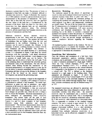 The Principles and Procedures of Geosteering Page 4