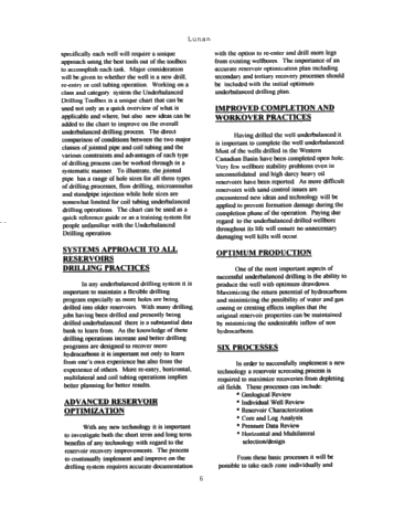 Horizontal Underbalanced Drilling, a Canadian Overview Page 5