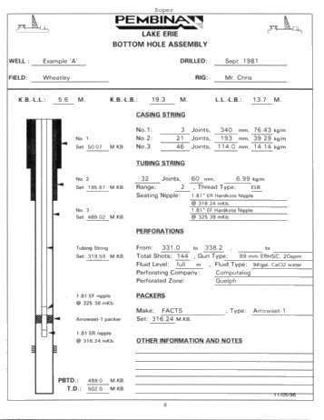Extreme Overbalanced Treatments Offshore Lake Erie Page 8