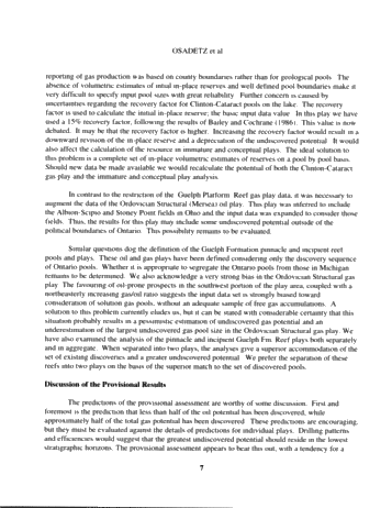 Re-appraising Petroleum Potential in Eastern Canadian Cratonic Basins in Light of New Methods and Data: A Provisional Assessment of Southwestern Ontario Page 7