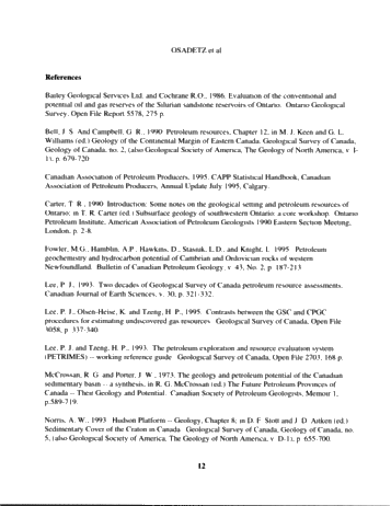 Re-appraising Petroleum Potential in Eastern Canadian Cratonic Basins in Light of New Methods and Data: A Provisional Assessment of Southwestern Ontario Page 12