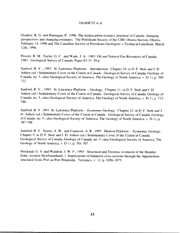 Re-appraising Petroleum Potential in Eastern Canadian Cratonic Basins in Light of New Methods and Data: A Provisional Assessment of Southwestern Ontario Page 13