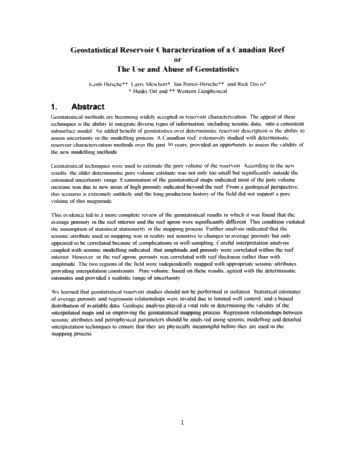 The Use and Abuse of Geostatistics Page 1