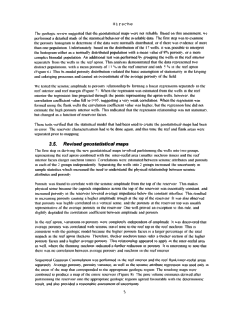 The Use and Abuse of Geostatistics Page 5
