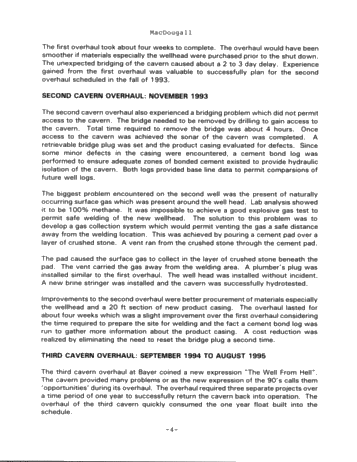 Hydrocarbon Storage Cavern Overhauls - a Case Study Page 4