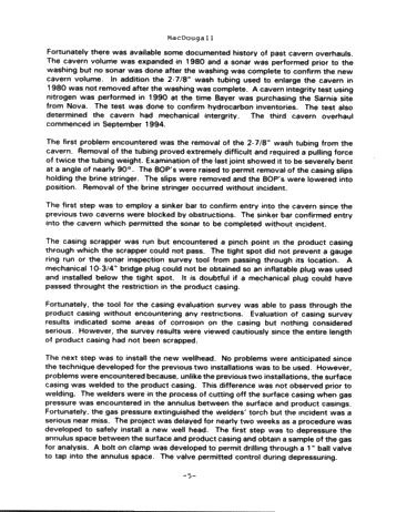 Hydrocarbon Storage Cavern Overhauls - a Case Study Page 5