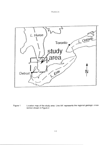 Hydrogeology of the Regional Freshwater Aquifer Lambton County, Southwestern Ontario Page 11