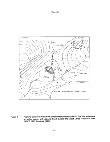 Hydrogeology of the Regional Freshwater Aquifer Lambton County, Southwestern Ontario Page 14