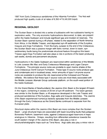 The Scotian Shelf and Grand Banks: An Overview of Canada's Newest Producing Frontiers Basins Page 2