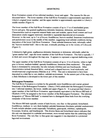 The Ordovician of South-Central Ontario: Highlights of Ontario Geological Survey Regional Mapping Project Page 4