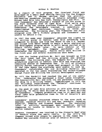 A Tribute to Telesis Oil and Gas Award of Merit Page 2