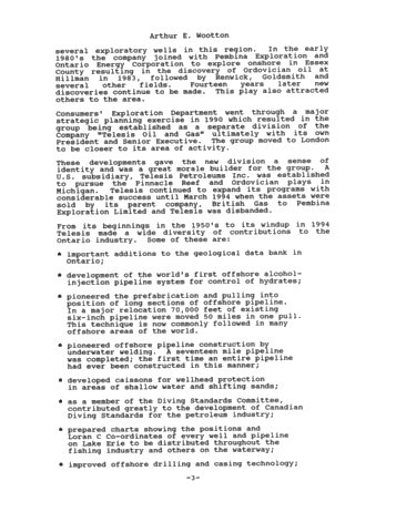 A Tribute to Telesis Oil and Gas Award of Merit Page 3