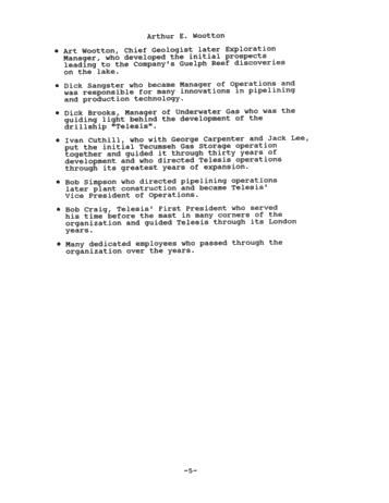 A Tribute to Telesis Oil and Gas Award of Merit Page 5