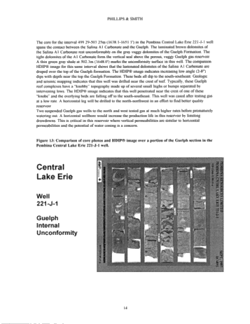 Using Dipmeter Log (HDIP) to Exploit Lake Erie Gas Reserves Page 14