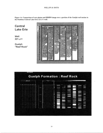 Using Dipmeter Log (HDIP) to Exploit Lake Erie Gas Reserves Page 16