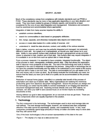 Seismic Data Management Page 3