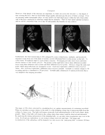 The Value of 3D Seismic in Today's Exploration Environment in Canada and Around the World Page 4