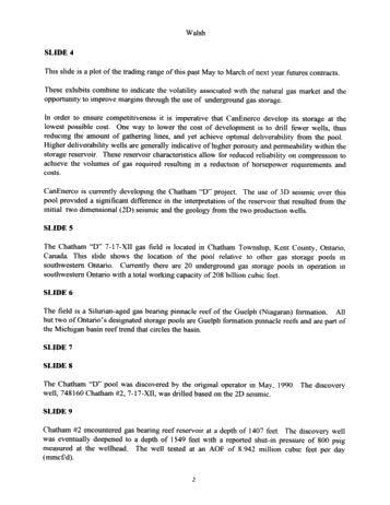 The Use of 3D Seismic to Enhance Deliverability From Underground Gas Storage Reefs Page 2