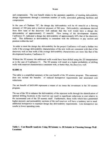 The Use of 3D Seismic to Enhance Deliverability From Underground Gas Storage Reefs Page 4