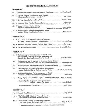 Thirty-Sixth Annual Conference Page 1