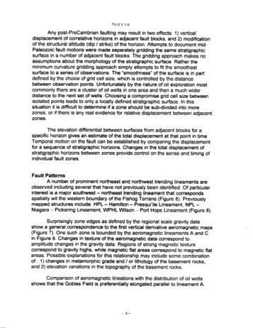 Pre-Cambrian Basement Control of Paleozoic Fault Patterns: A Preliminary Assessment Page 4
