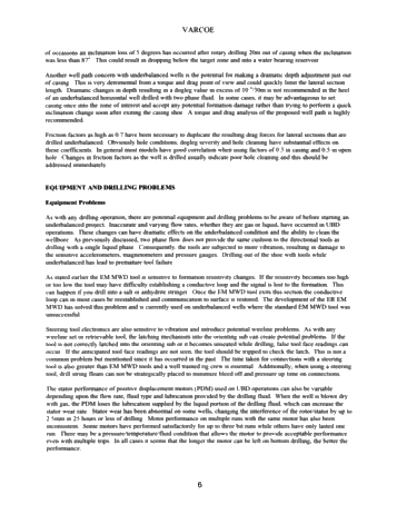 Planning to Drill Underbalanced Horizontal Wells Page 6