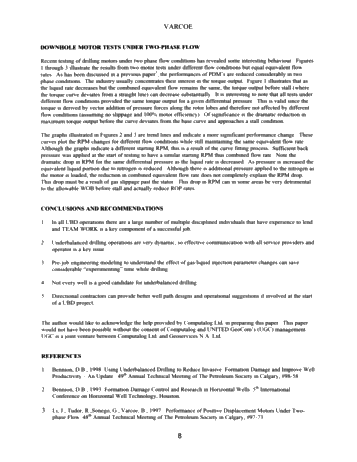 Planning to Drill Underbalanced Horizontal Wells Page 8