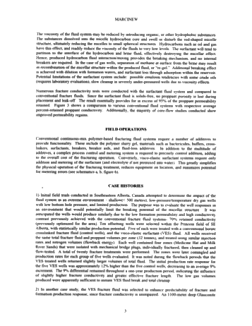 Visco-Elastic Surfactants - Fracturing Fluids for the New Millenium Page 3