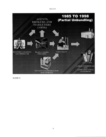 Deregulation of the Natural Gas Industry in Ontario Page 9